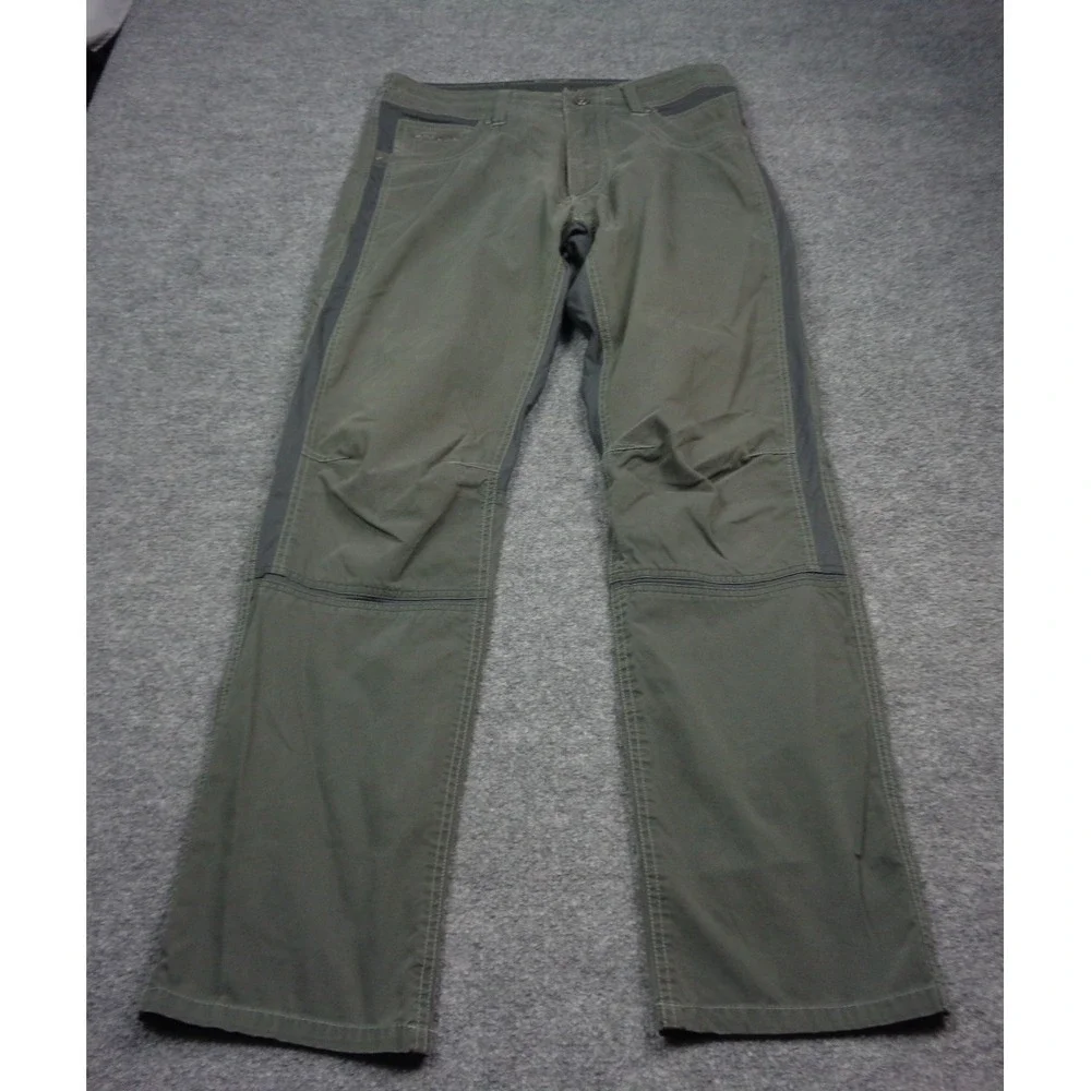 Kuhl Radikl Pants Men's Size 32x32 Grey Stretch Outdoor Hiking Lightweight Pants